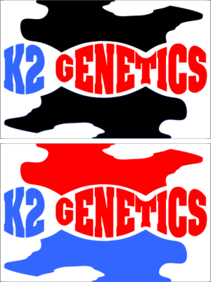 Logo Design by Ellison for K2 Genetics | Design #8451837