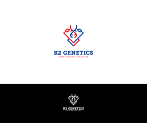 Logo Design by RoundYellow for K2 Genetics | Design #8452117