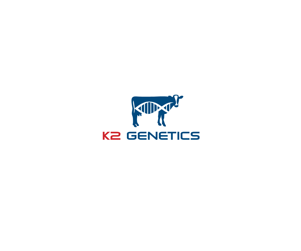 Logo Design by Buck Tornado for K2 Genetics | Design #8491166