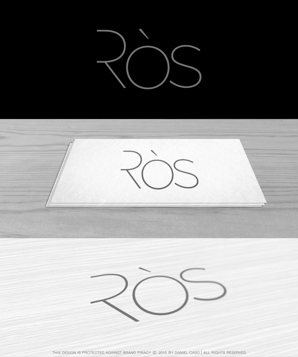 Logo Design by Daniel Caso Design for Ros Skincare | Design #8459766