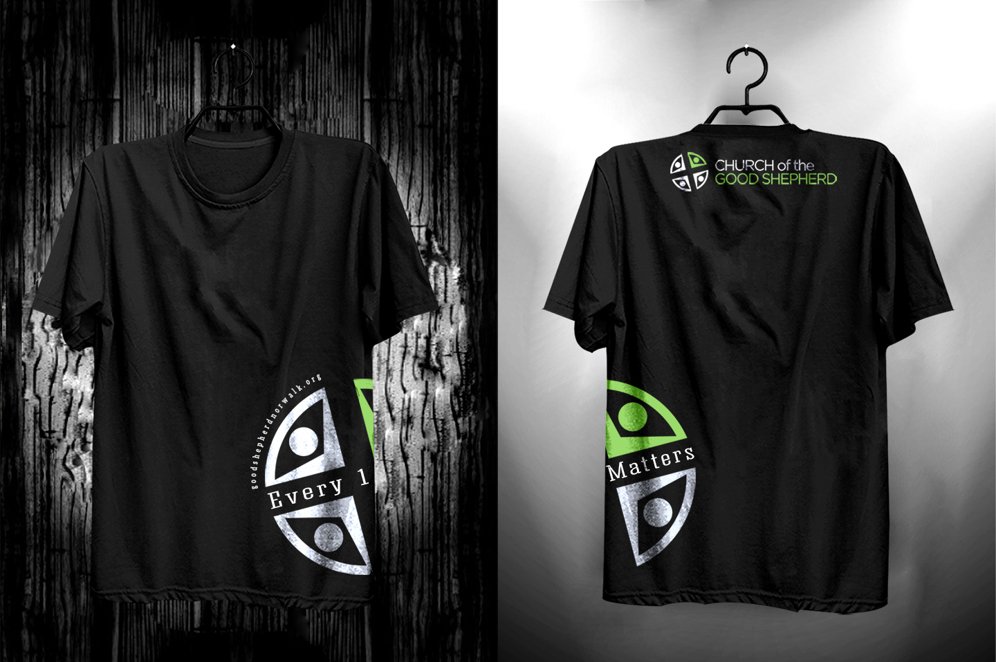 T-shirt Design by O_O NIZAL O_O for Church of the Good Shepherd | Design #8488442