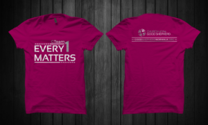T-shirt Design by Barney Stinson for Church of the Good Shepherd | Design: #8469800
