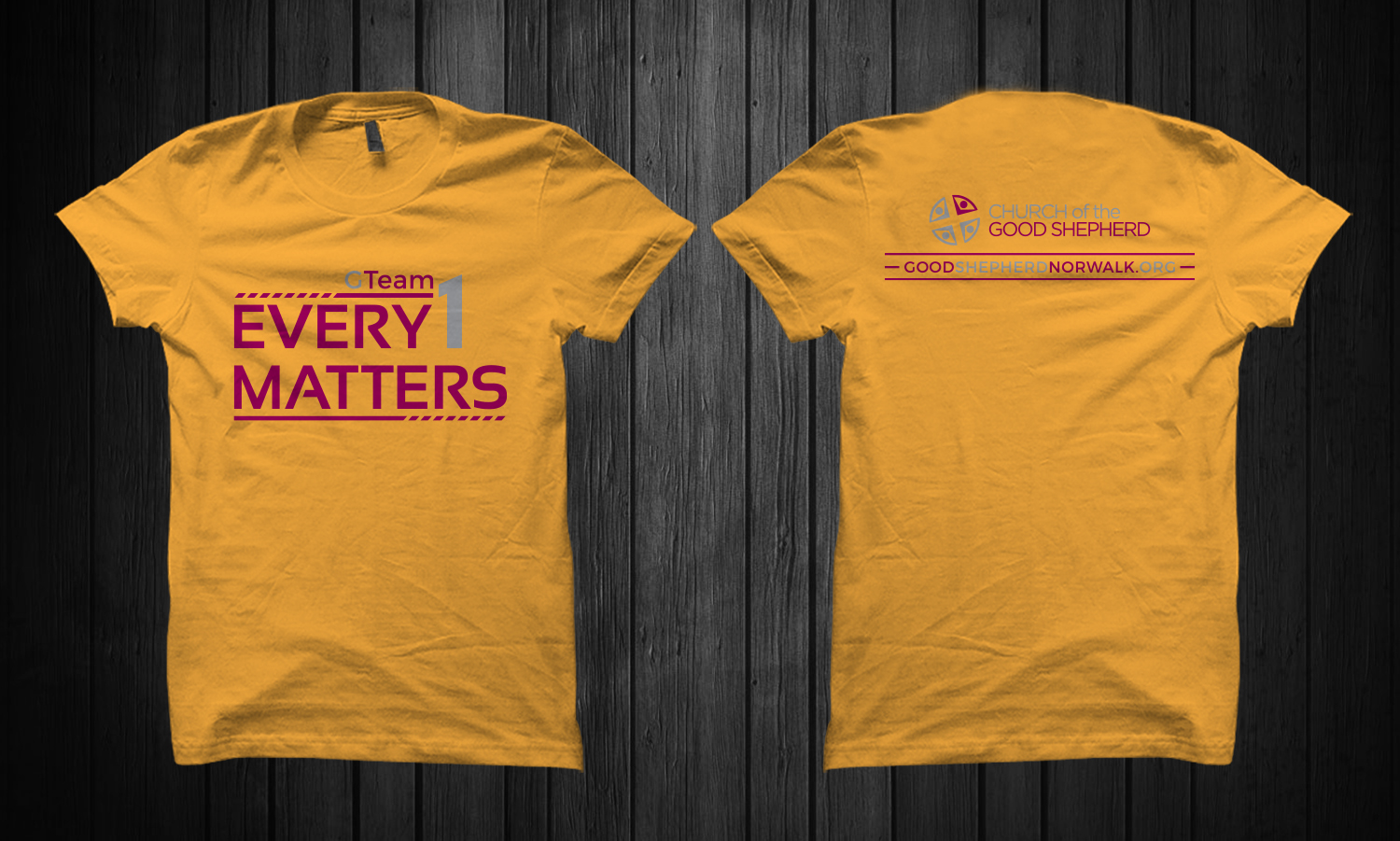 T-shirt Design by Barney Stinson for Church of the Good Shepherd | Design #8469875