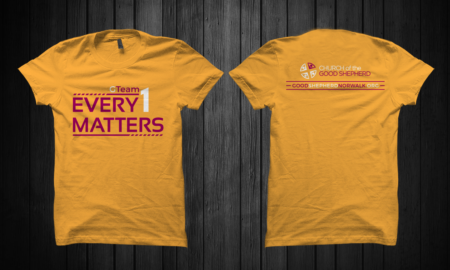 T-shirt Design by Barney Stinson for Church of the Good Shepherd | Design #8469958