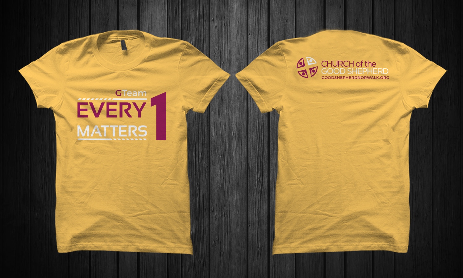 T-shirt Design by Barney Stinson for Church of the Good Shepherd | Design #8506186