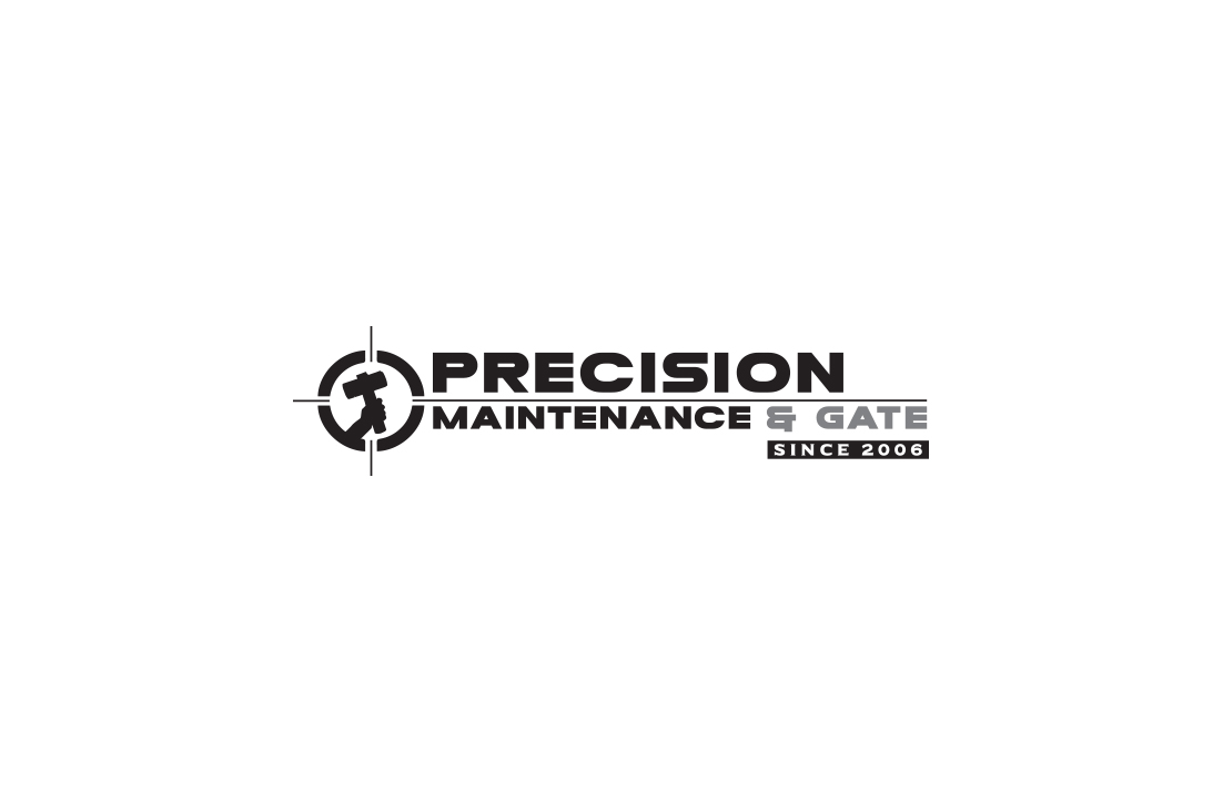 Logo-Design von GLDesigns für Precision Maintenance and Gate,LLC | Design #8458554