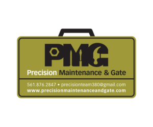 Logo-Design von Elim für Precision Maintenance and Gate,LLC | Design: #8501320