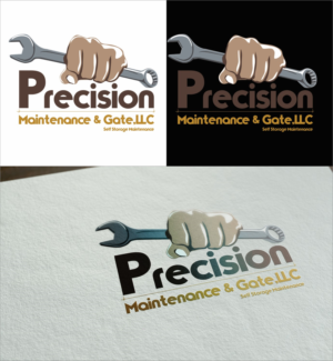 Logo-Design von DG für Precision Maintenance and Gate,LLC | Design: #8464303
