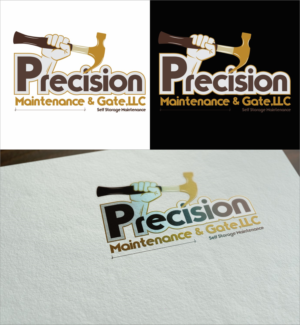 Logo-Design von DG für Precision Maintenance and Gate,LLC | Design: #8464305