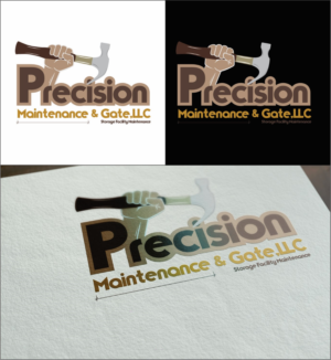 Logo-Design von DG für Precision Maintenance and Gate,LLC | Design: #8476777