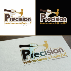 Logo-Design von DG für Precision Maintenance and Gate,LLC | Design: #8476779