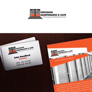 Logo Design by menusdesigner for Precision Maintenance and Gate,LLC | Design #8459018