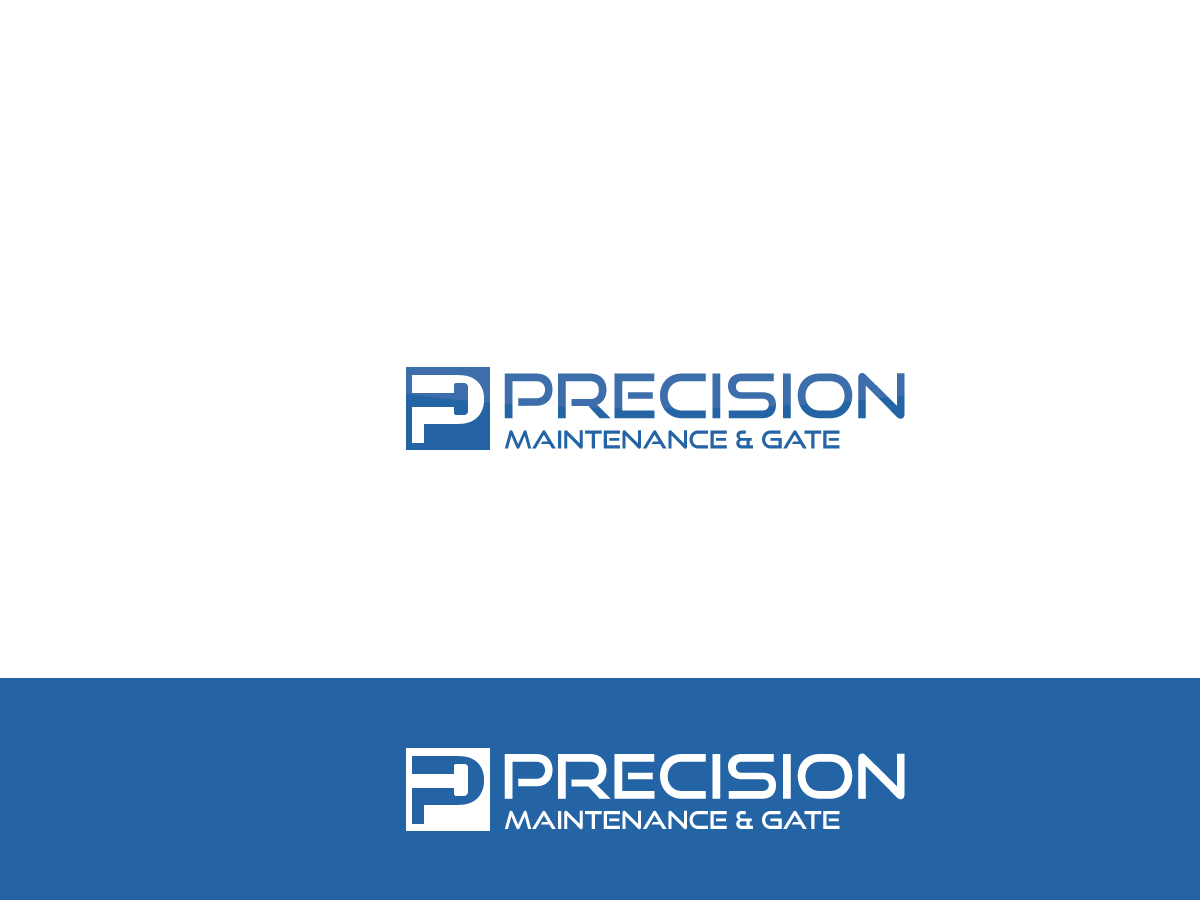 Logo-Design von Atec für Precision Maintenance and Gate,LLC | Design #8457917