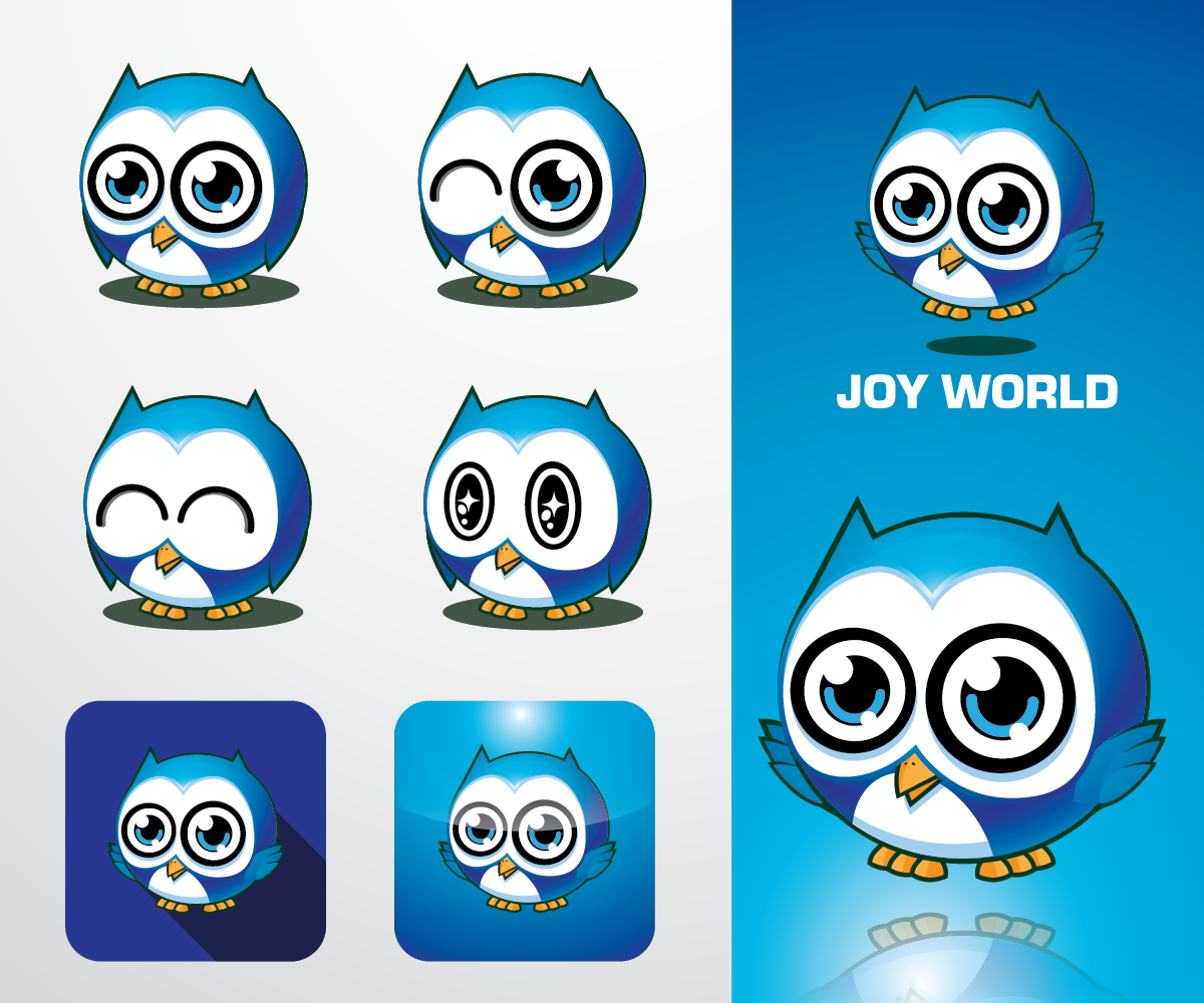 Design de Mascotte par Andylicious pour Joy World Education | Design #9171944