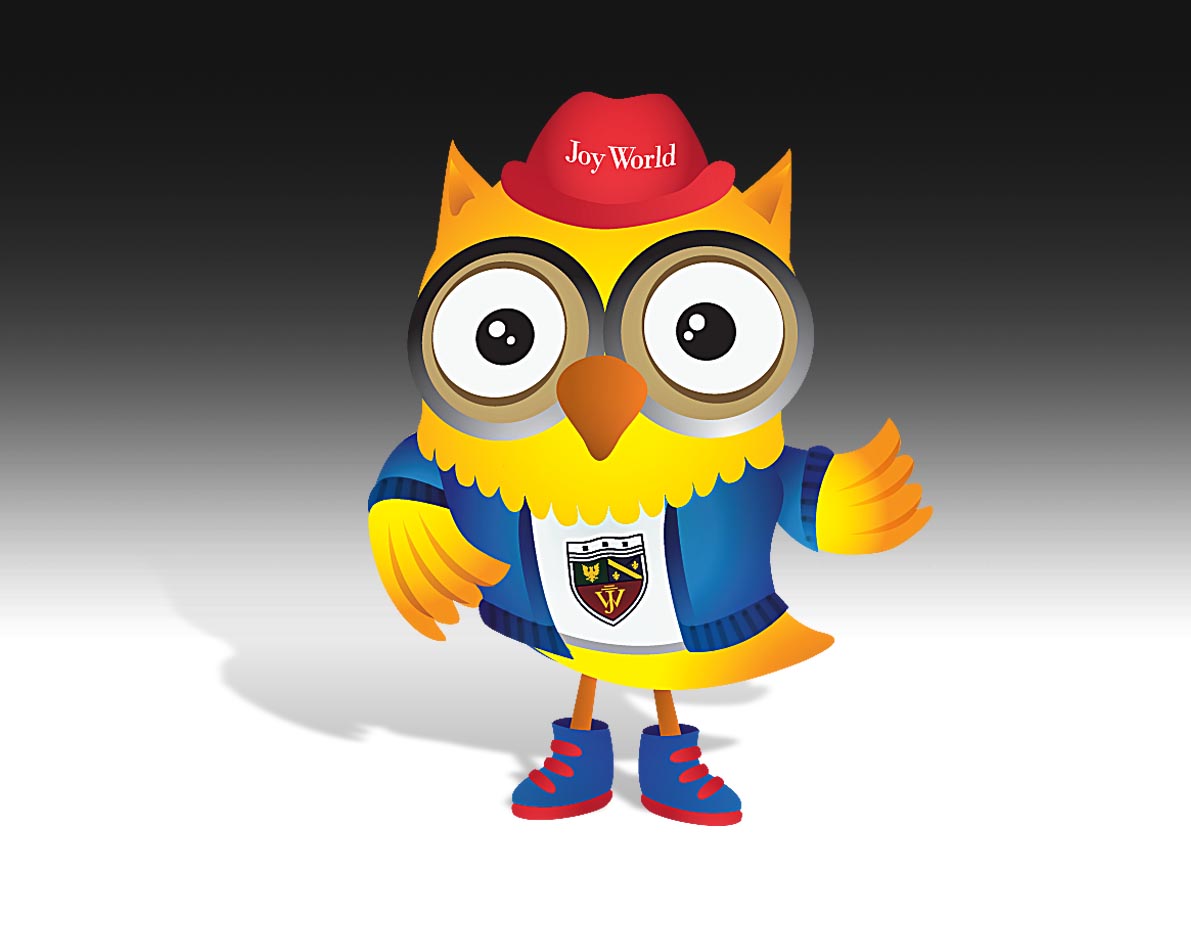 Mascot Design by radleon for Joy World Education | Design #9176854