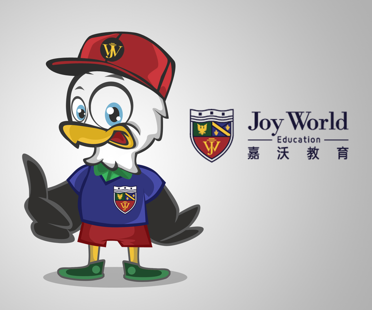 Mascot Design by alemi for Joy World Education | Design #9186889