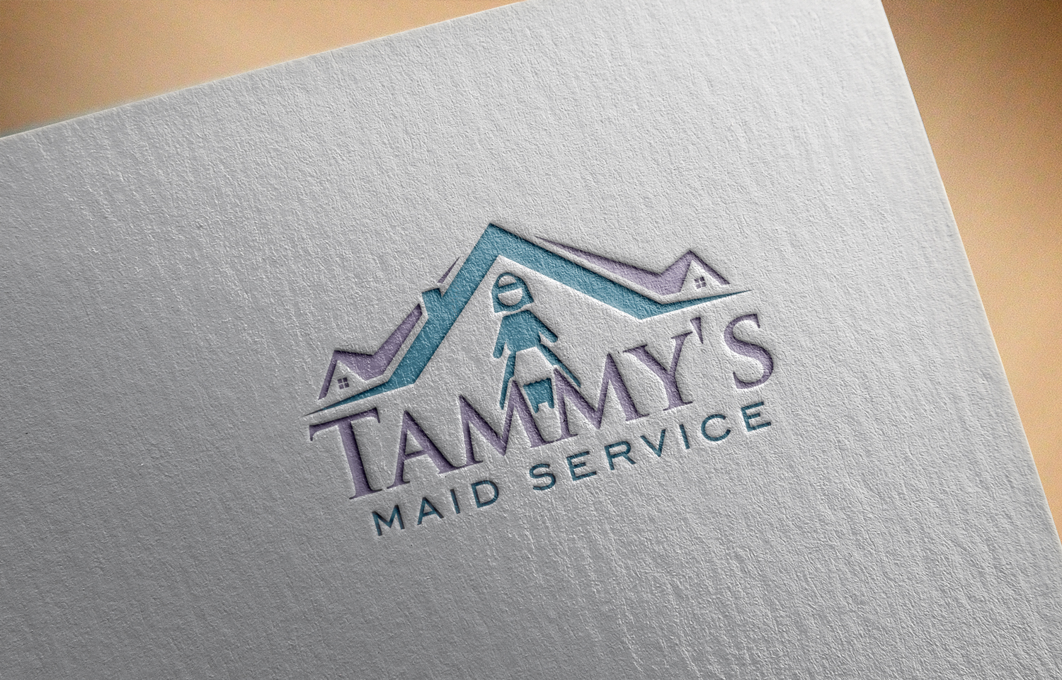 Logo Design by damian for Just Say No Maid Service | Design #8454439