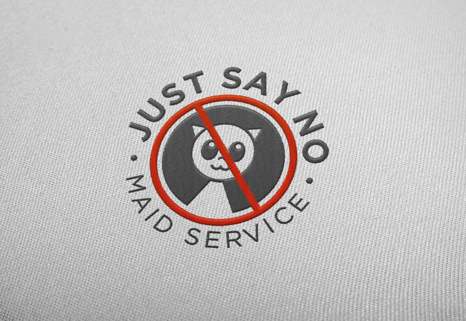 Logo Design by JonnyGeorgeson for Just Say No Maid Service | Design #8452220