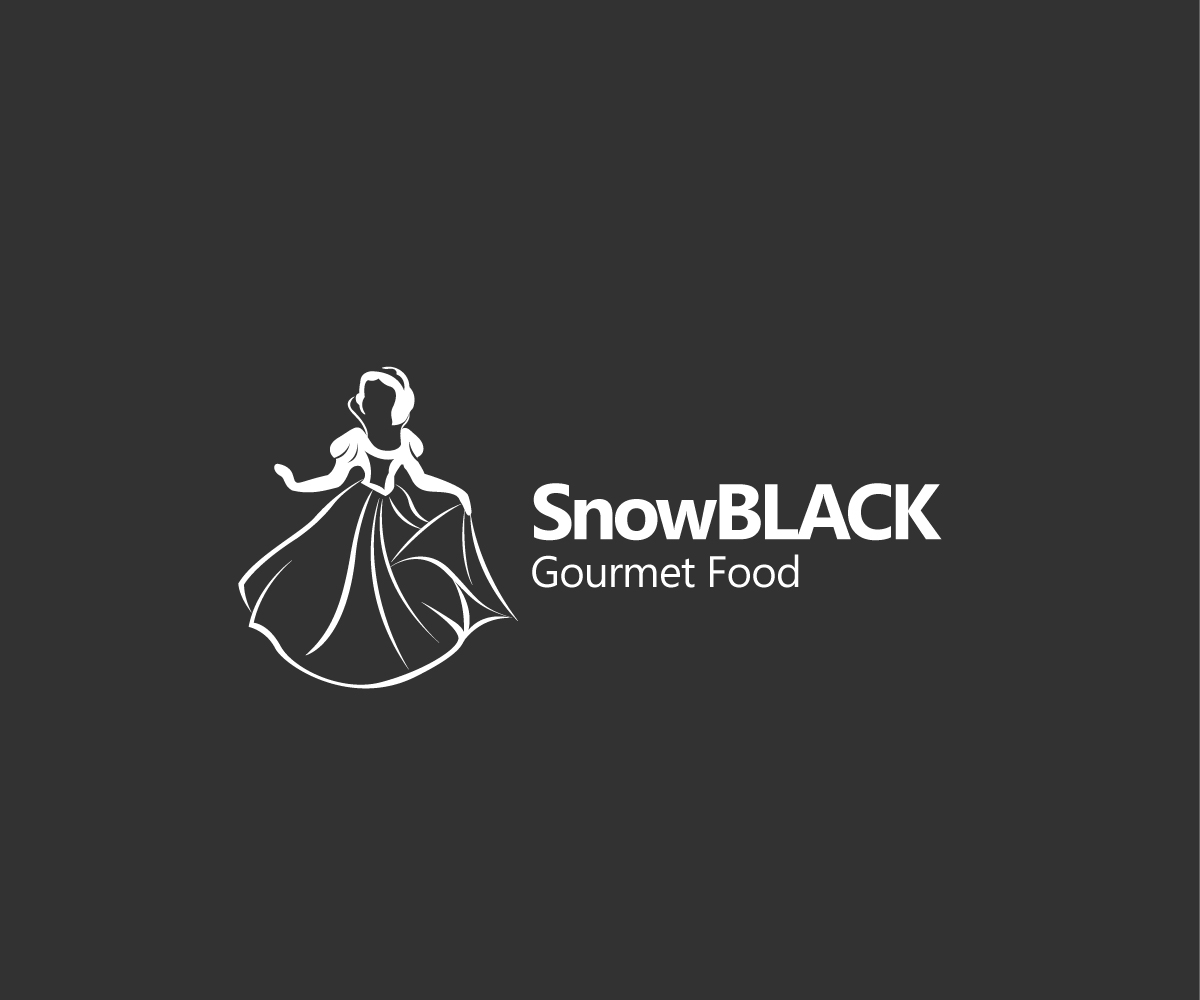 Logo Design by ideaz2050 for SnowBLACK Gourmet Food | Design #1987353