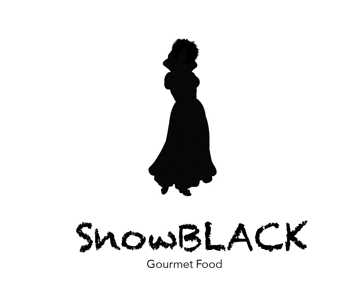 Logo Design by KelbyFX for SnowBLACK Gourmet Food | Design #1985739