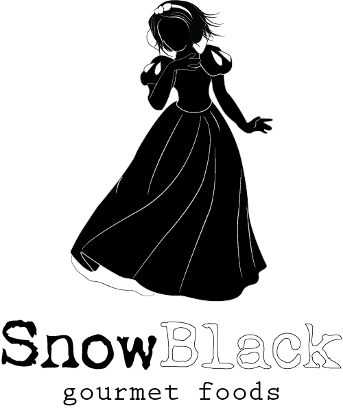 Logo Design by Danielle Burgess for SnowBLACK Gourmet Food | Design #1985952