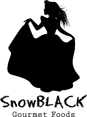 Logo Design by Danielle Burgess for SnowBLACK Gourmet Food | Design: #1998596