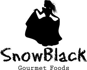 Logo Design by Danielle Burgess for SnowBLACK Gourmet Food | Design: #2000659