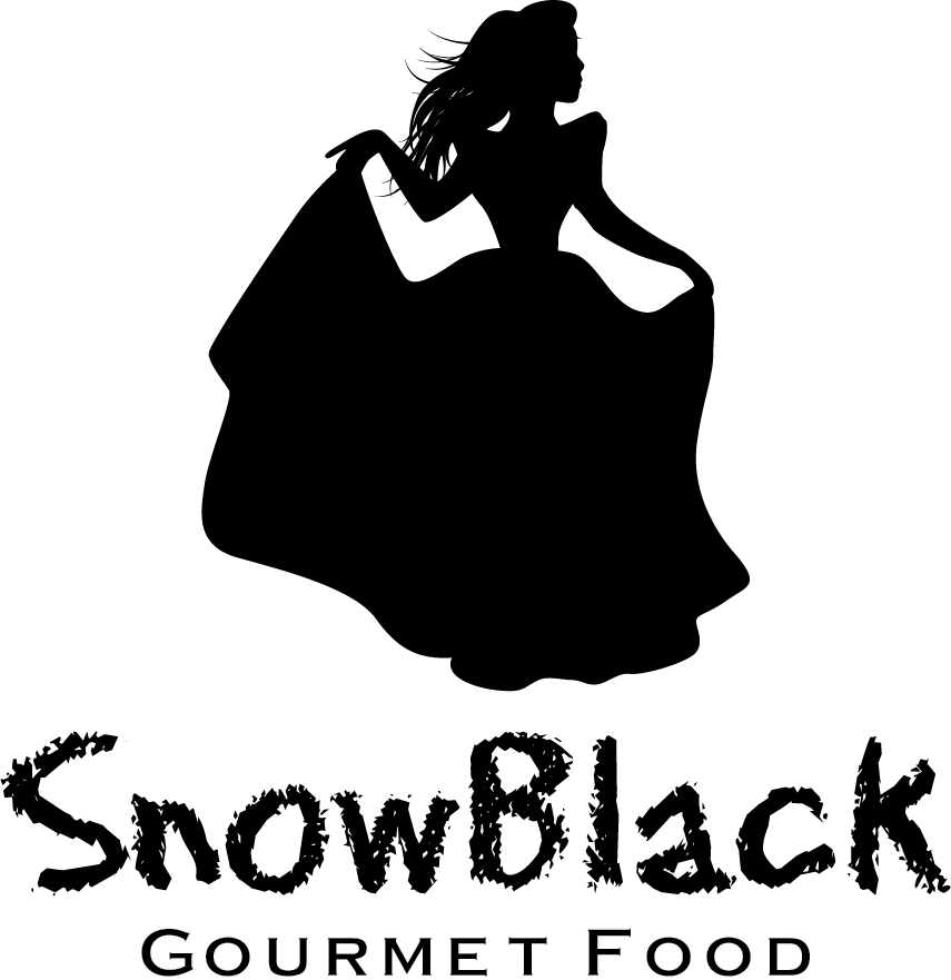 Logo Design by Danielle Burgess for SnowBLACK Gourmet Food | Design #2018181