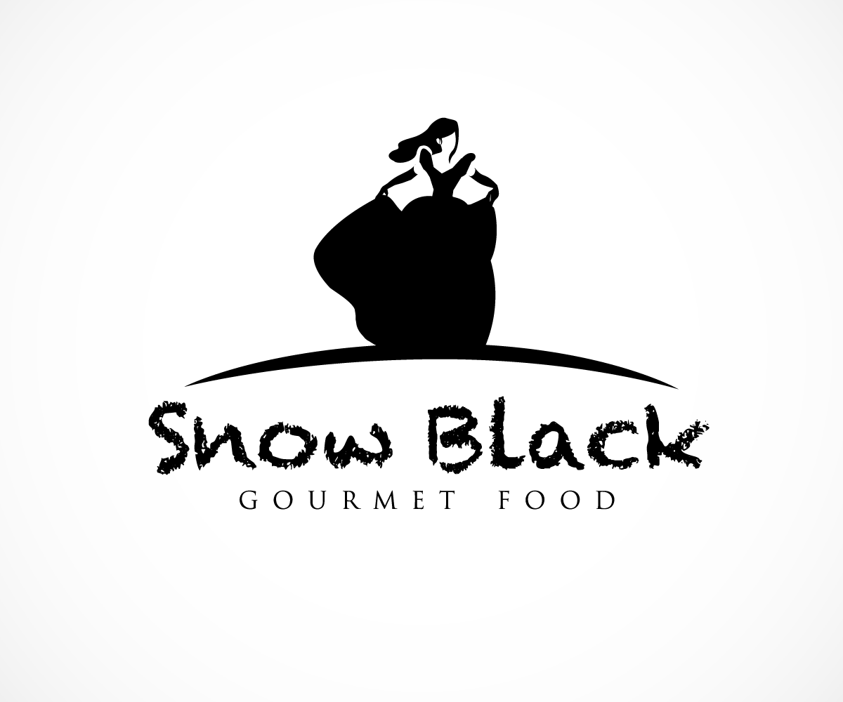 Logo Design by wolf for SnowBLACK Gourmet Food | Design #2006073