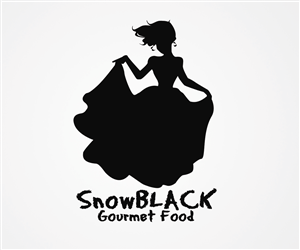Logo Design by Kaye for SnowBLACK Gourmet Food | Design: #1986217