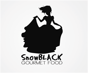 Logo Design by Kaye for SnowBLACK Gourmet Food | Design: #1990736
