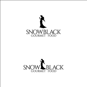 Logo Design by gauravgraphy for SnowBLACK Gourmet Food | Design #2025182