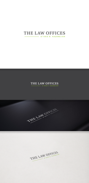 The Law Offices of Haig B. Kazandjian | Logo Design by lorixart