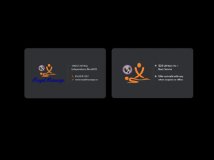 Diseño de Tarjeta de Presentación por Creations Box 2015 para Royal Massage | Diseño: #8462607