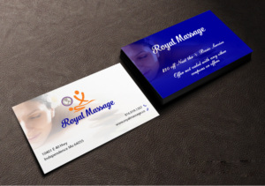 Diseño de Tarjeta de Presentación por Creations Box 2015 para Royal Massage | Diseño: #8462611