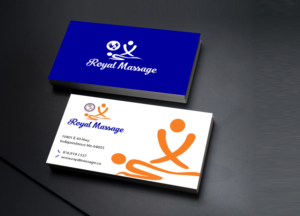 Business Card Design by Creations Box 2015 for Royal Massage | Design: #8462617