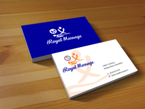 Business Card Design by Creations Box 2015 for Royal Massage | Design: #8462620