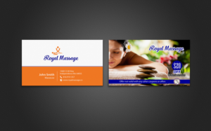 Business Card Design by chandrayaan.creative for Royal Massage | Design: #8460880