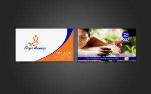 Business Card Design by chandrayaan.creative for Royal Massage | Design: #8460894