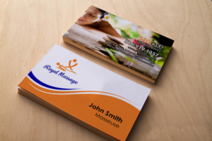 Diseño de Tarjeta de Presentación por chandrayaan.creative para Royal Massage | Diseño: #9175334