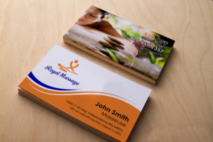 Diseño de Tarjeta de Presentación por chandrayaan.creative para Royal Massage | Diseño: #9175337