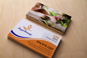 Business Card Design by chandrayaan.creative for Royal Massage | Design: #9175338