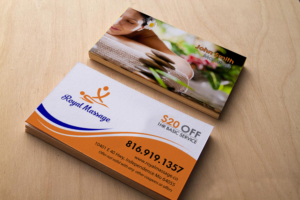 Business Card Design by chandrayaan.creative for Royal Massage | Design: #9175339