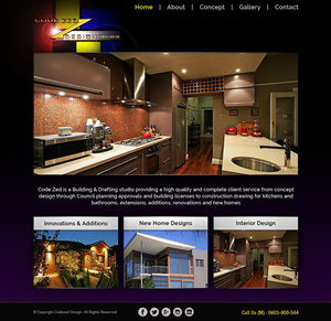 Modern and sophisticated web design for architect/designer | Diseño Web por Latest Design Ideas