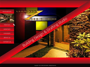 Modern and sophisticated web design for architect/designer | Diseño Web por Dzains