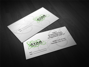 Design de Carte de Visite par Cyanide Design pour THE TRUSTEE FOR AYAR DENTAL PRACTICE FAMILY TRUST | Design : #1995406