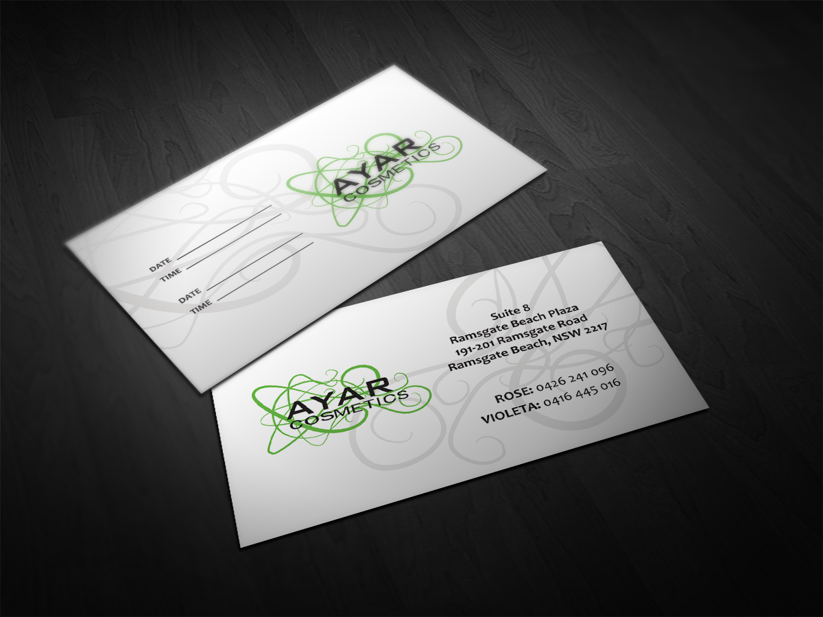 Design de Carte de Visite par Cyanide Design pour THE TRUSTEE FOR AYAR DENTAL PRACTICE FAMILY TRUST | Design #1995453