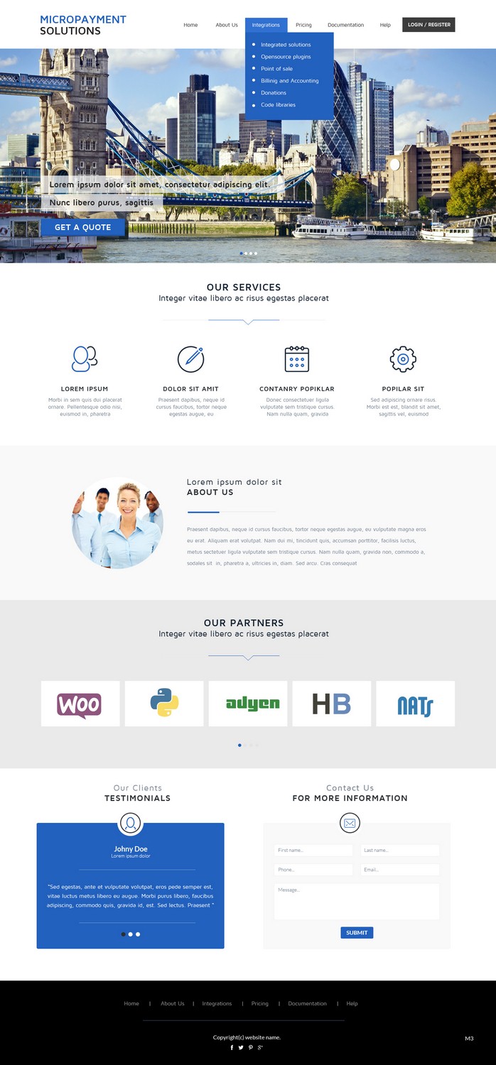 Wordpress Design by pb for this project | Design #8533805