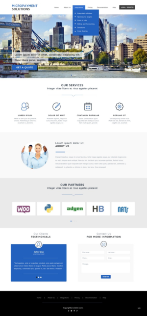 Wordpress Design by pb for this project | Design: #8533805