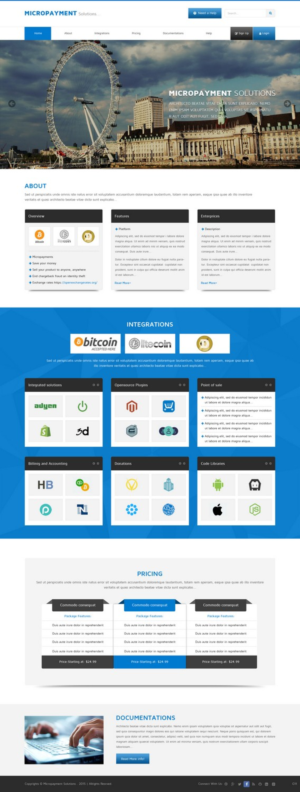 Wordpress Design by pb for this project | Design: #8766509